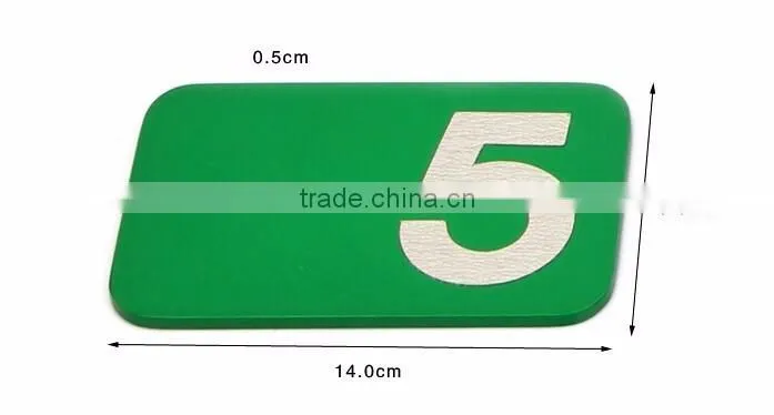 High quality Wooden educational toys children montessori set digital learning board Math Sandpaper Number with Box