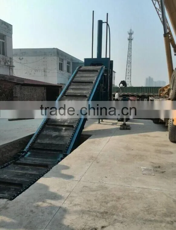 Hydraulic vertical semi-auto Baler machine for PET bottles DBP-100T