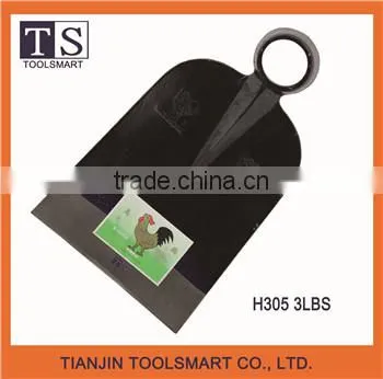 farm hoe rail steel hoe H305 agricultural tool garden tool digging tool