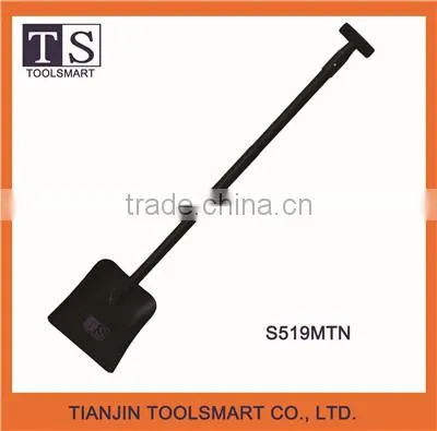Hot sale steel forged garden spade shovel with wooden handle