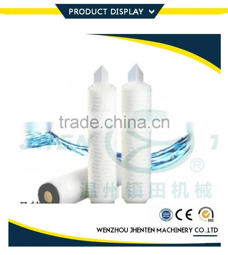 Factory Supply PES Microporous Membrane Folding Filter Cartridge