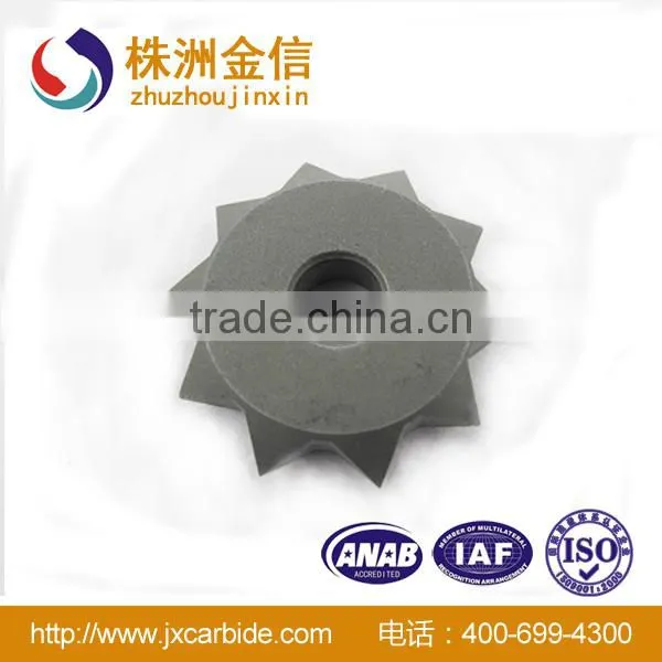 Cemented carbide skiing parts