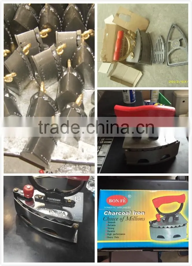DOUBLE RHOMB CHARCOAL IRON