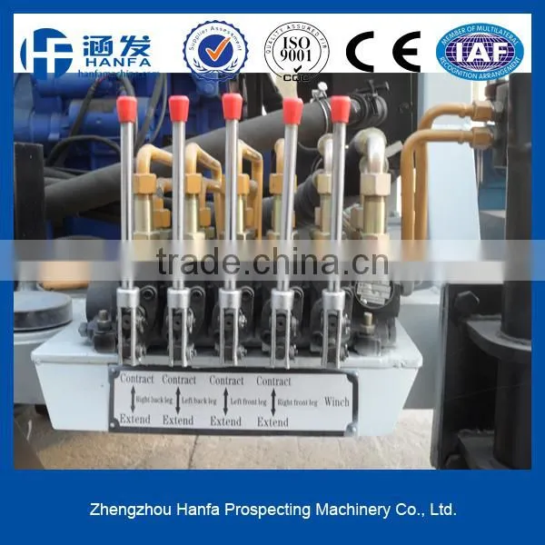 rock expert, HF150T rock drilling rig with DTH hammer or tricone bit