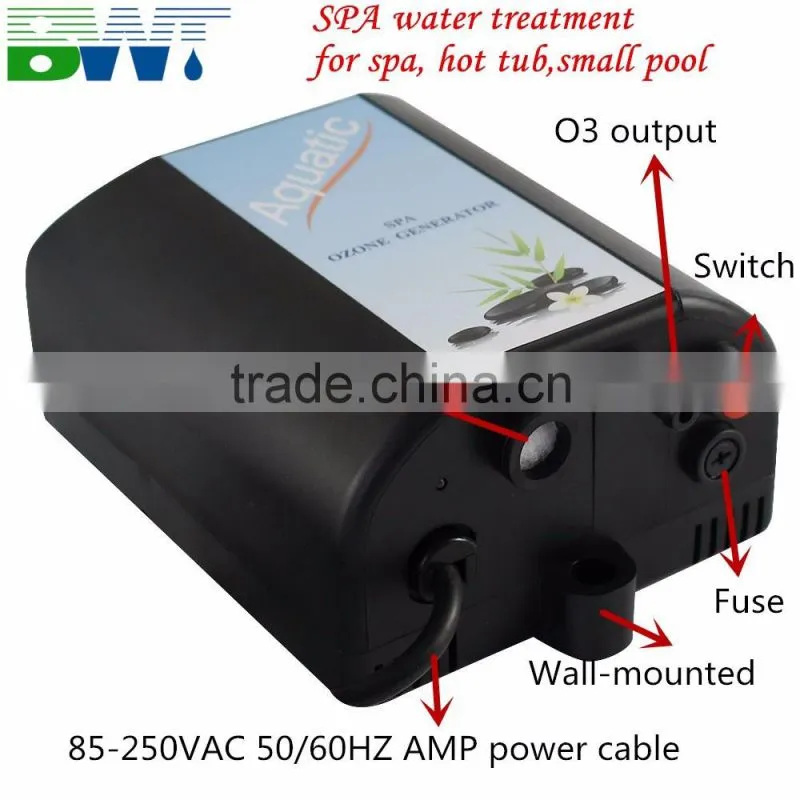 water plant filter ozone purifier machine with 8g/h
