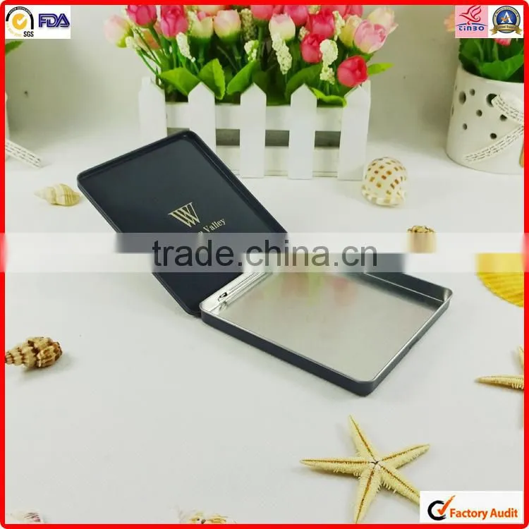 small wholesale factory packing small empty tin can for tobacco