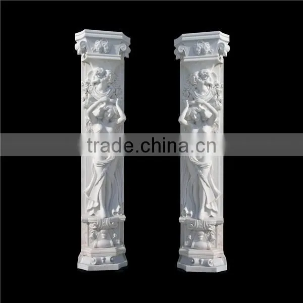 Natural Marble Stone Columns and Pillars