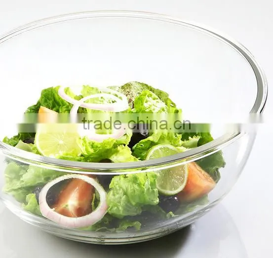 hand blown glass bowl heavy glass bowl carnival glass bowl