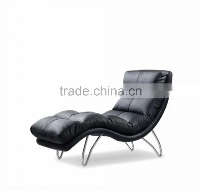 S-shaped design stylish sofa bed,sofa cum bed,cozy sofa bed with stainless steel legs