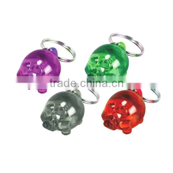 Plastic promotion key chain custom