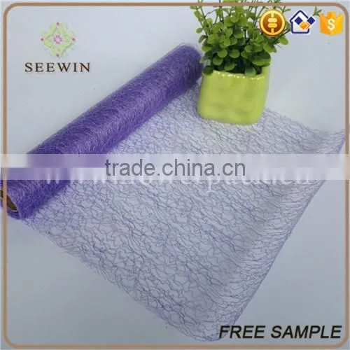 Slik mesh flower wrapper and mesh roll