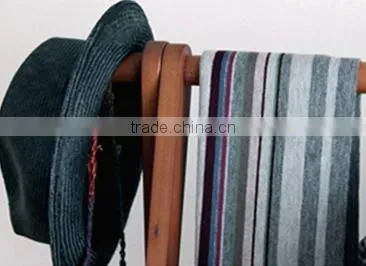 simple wooden coat hanger