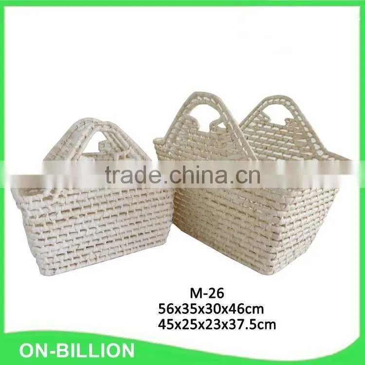 Wholesale corn husk cheap handmade natural straw bag