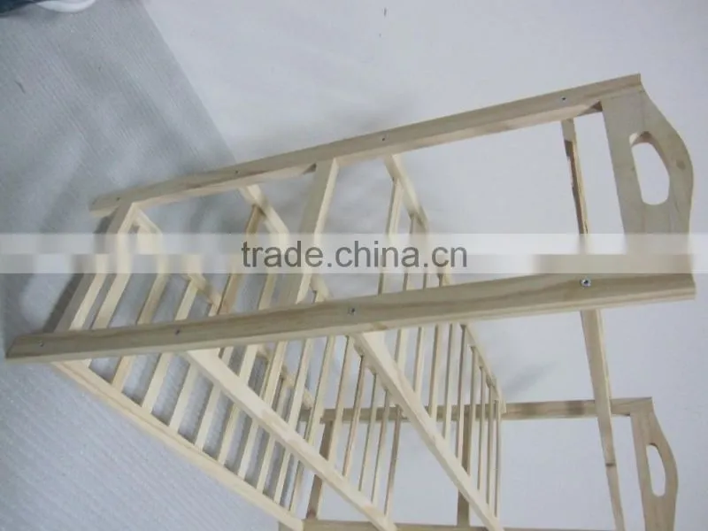 Pine wooden shoe rack