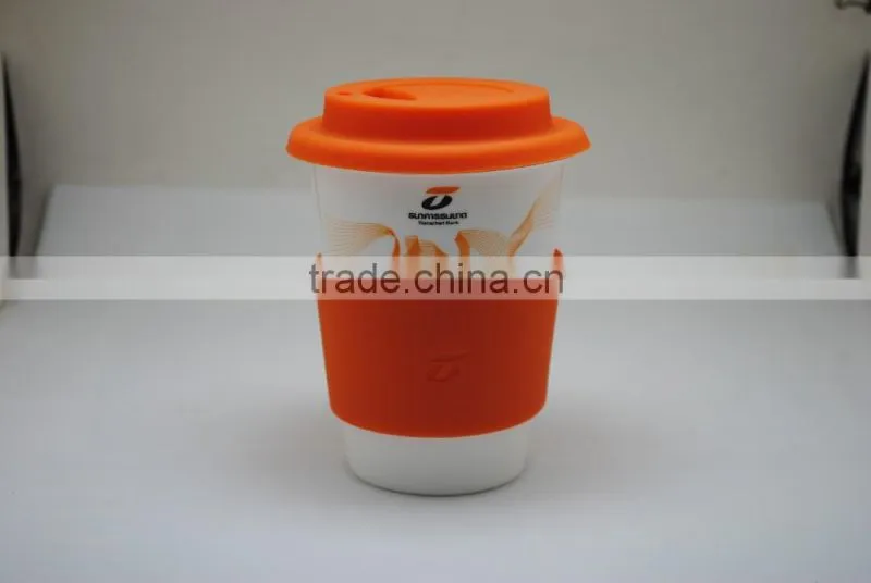 hot promotional items lid for porcelain travel mug with OEM