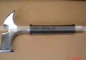 Multi-use axe with steel handle