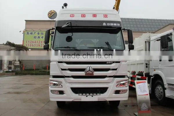 2015 SINOTRUK HOWO LNG tractor truck 6x4 low price sale