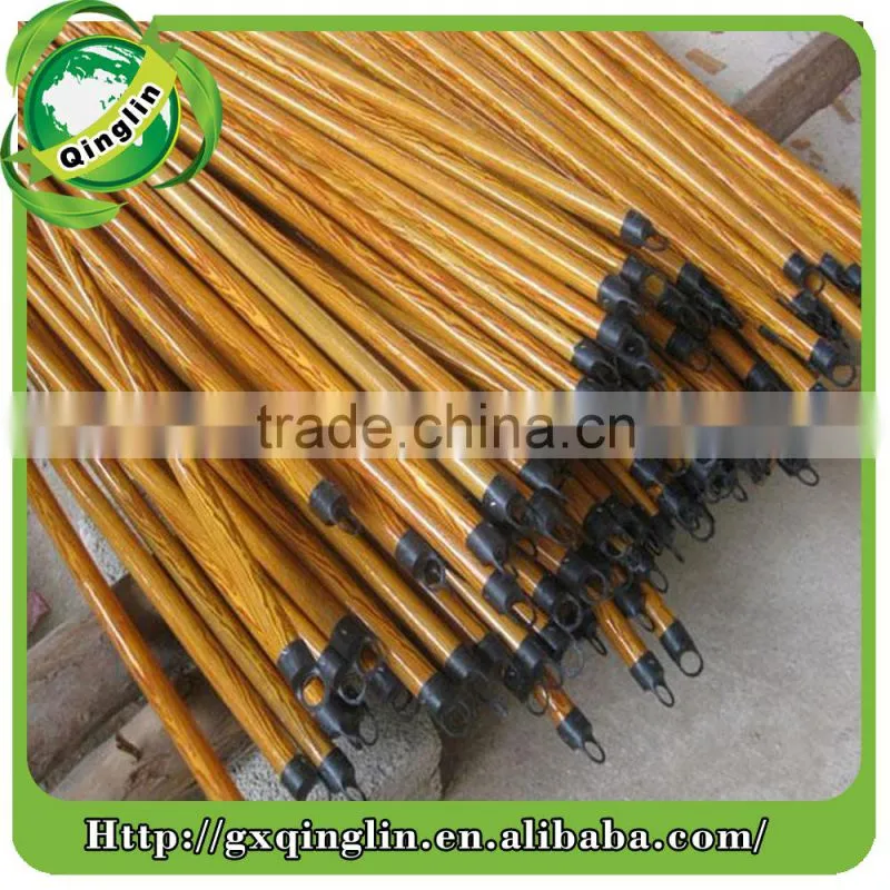 natural and pvc coated wooden handle sell to Turkey