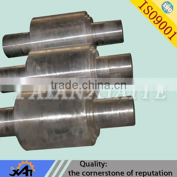 large carbon steel parts machining parts for wood mill machine supporting roll