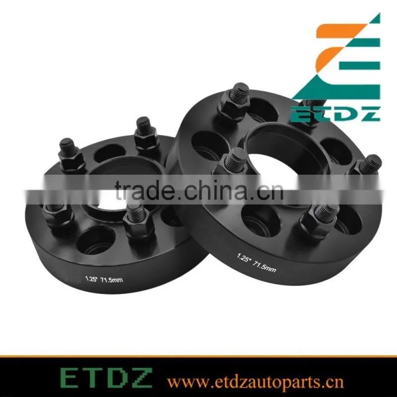 5x114.3mm Black Hub Centric 1.25" Thick Wheel Spacers Adapters for 1987-2006 Jeep Wrangler