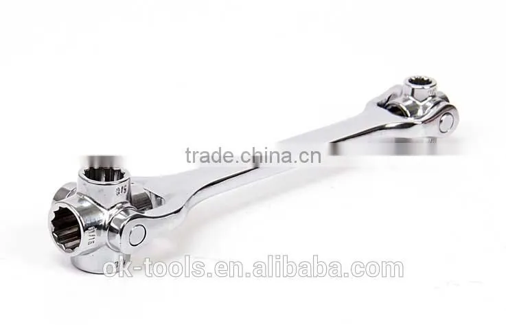 OK-Tools Carbon Steel 8 in 1 Wrench set