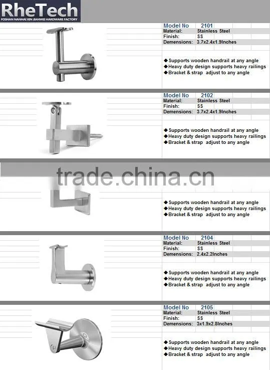 Factory supply Stair handrail mounting bracket