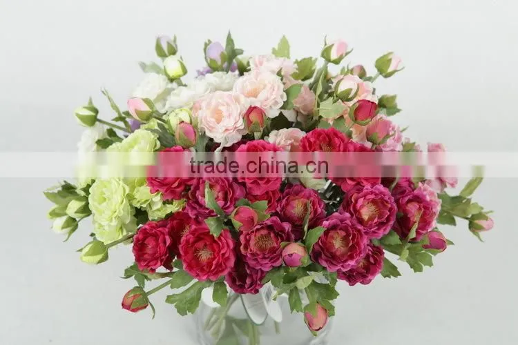 fake artificial wholesale decoration mini ranunculus flowers
