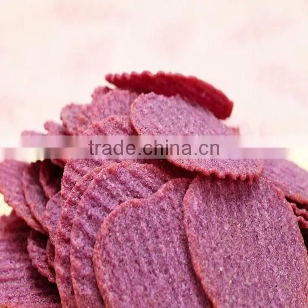 Baked Purple potato snack