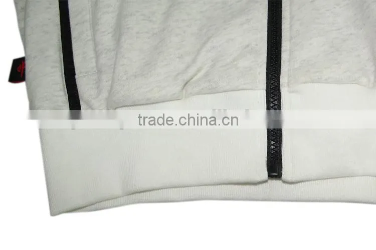 designs zipper jacket sweatshirt without hood
