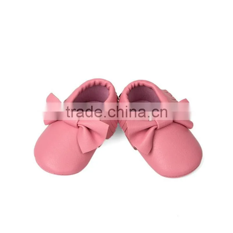 New style comfortable baby PU leather shoes