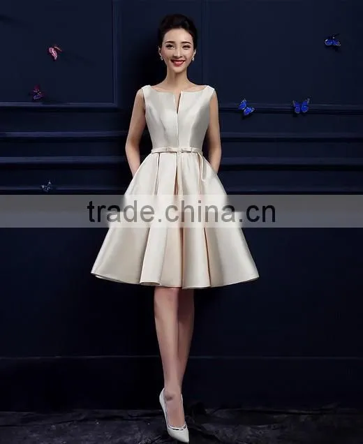 sexy women short satin designer prom dress patterns
