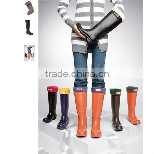majored in fashion black usefu lfleece welly warmers named boot socks producer
