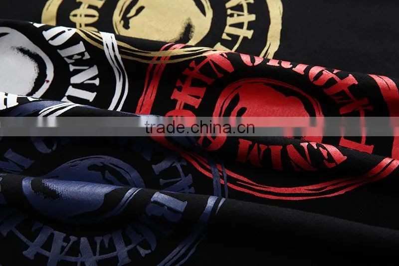 Fashion O Neck Short Sleeves Custom men T Shirt Printing