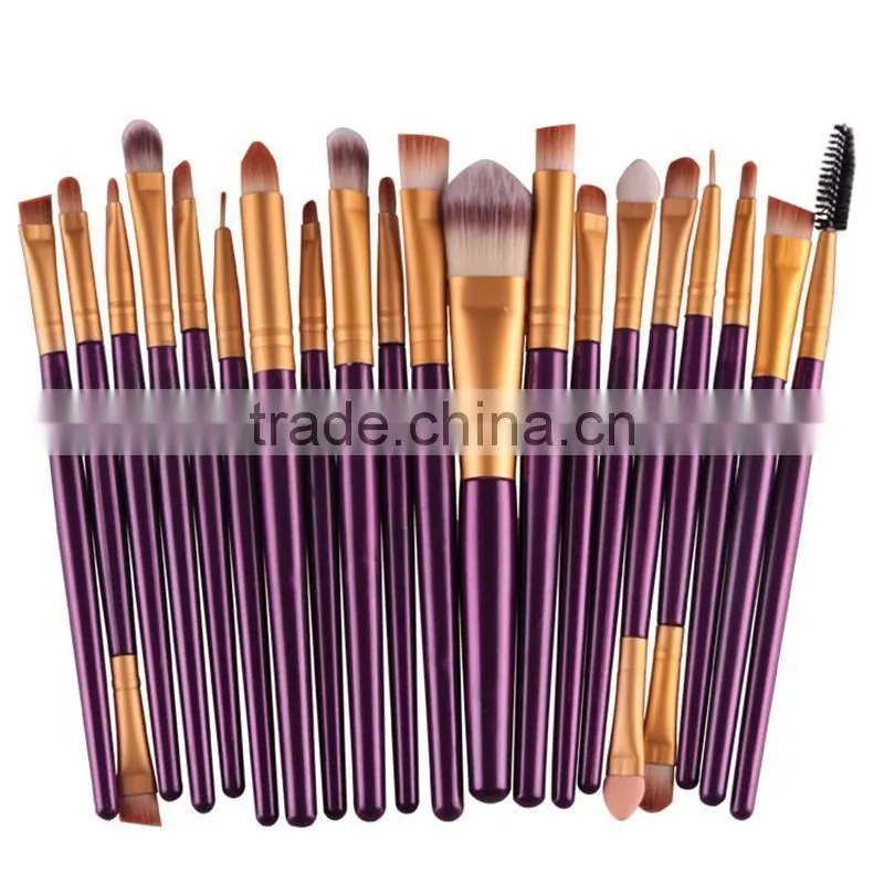 20 Pcs Makeup Brushes Branded Custom Makeup Brushes