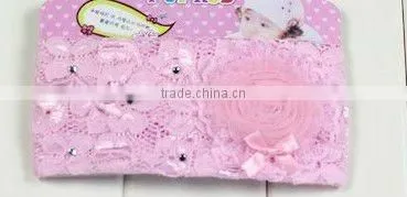 Fabric Lace Baby Head Band