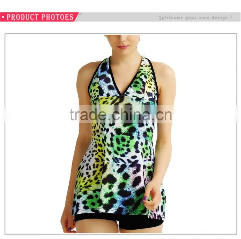 High Quality Body Building Sleevelesss Colorful Tank Tops For Women Tank Top Yoga