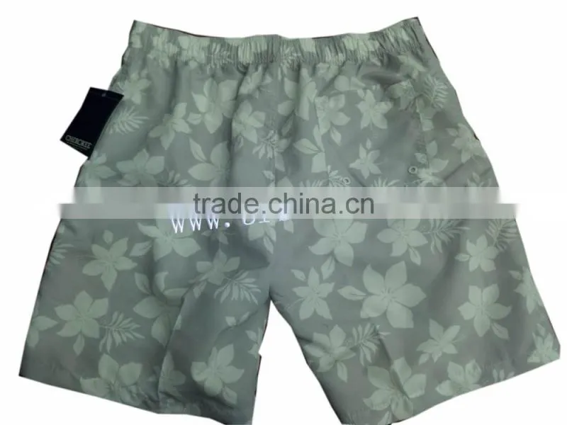 Mens all over print beach shorts