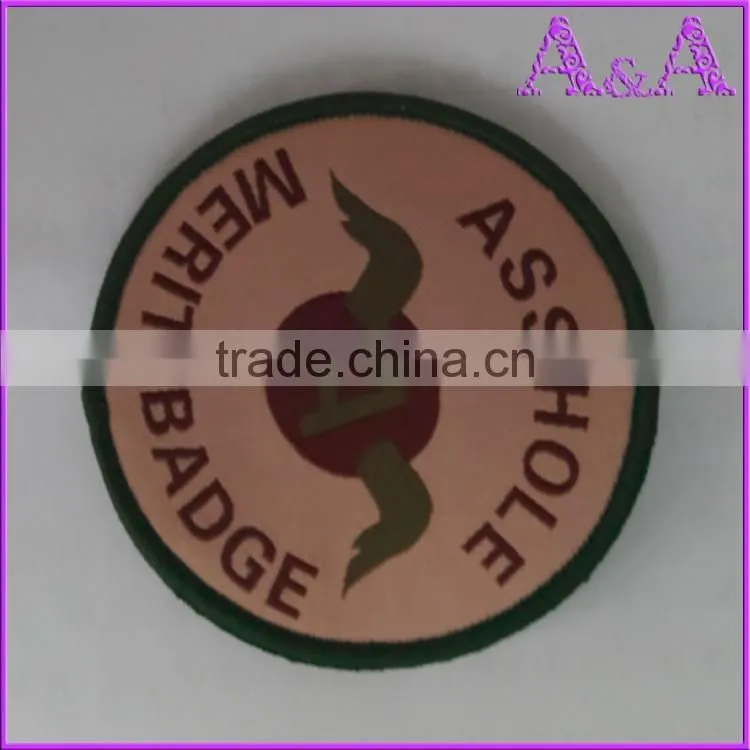 AVA adhesive fabric labels