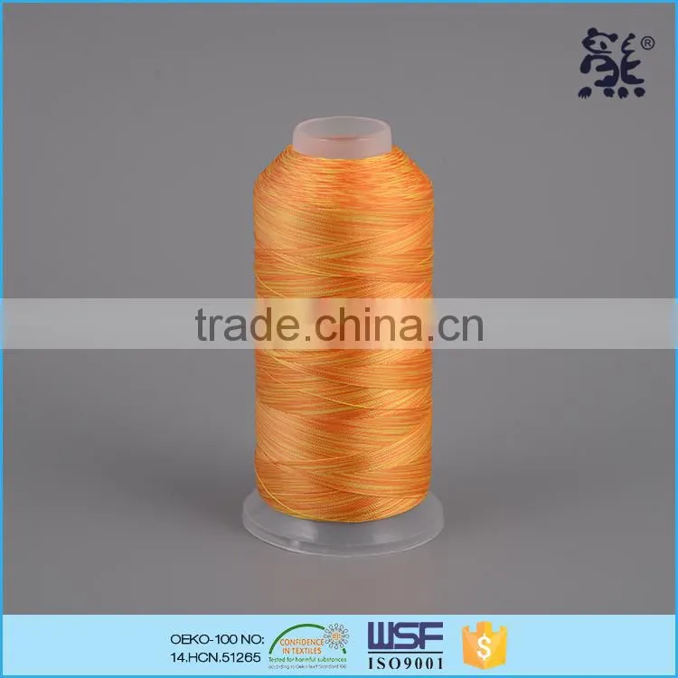 20S/3 High tenacity polyester spun yarn leather sewing thread