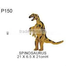 For kid-Spinosaurus (P150) COLORED WOODEN PUZZLE
