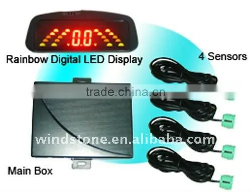 car light sensor auto reverse sensors system with 4 rear rensors