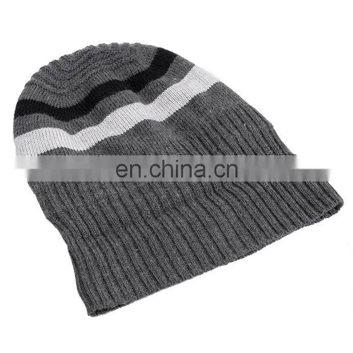 Qianzun white knitted hat gloves and scarf set