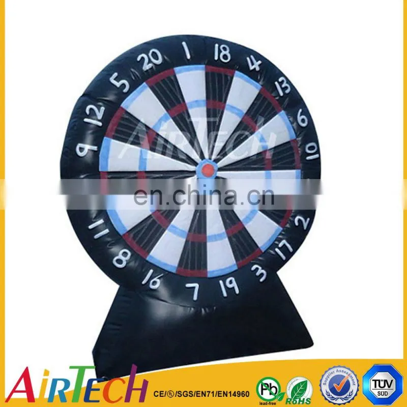 inflatable foot darts soccer dart board for sale