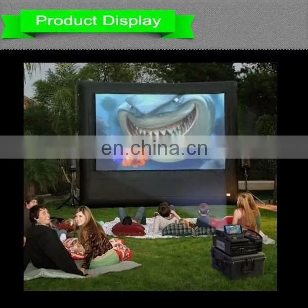 Family inflatable outdoor theater movie screen for sale