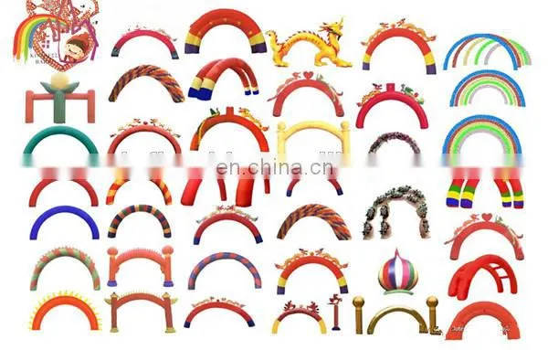event inflatable fabric wedding arches / inflatable entrance arch