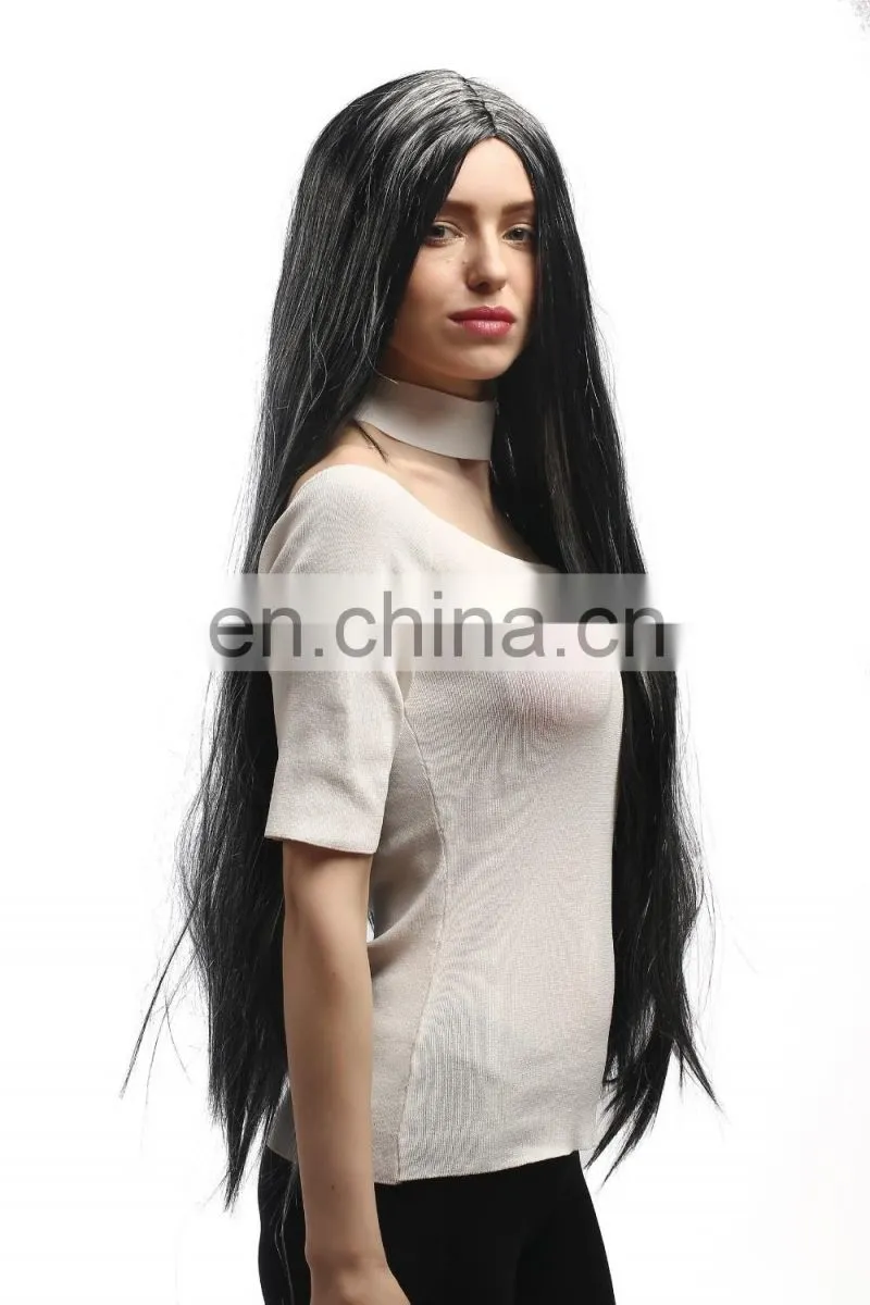 halloween/party/Christmas/make up long hair wig