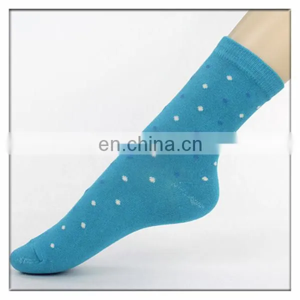 spots printed women socks