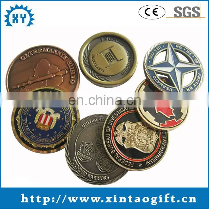 OEM Service Supply Type and printing metal coin