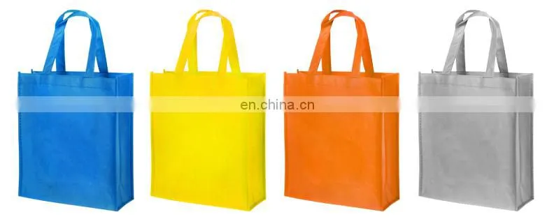 Promotion Colorful Reusable PP Printed Non Woven Shopping bag