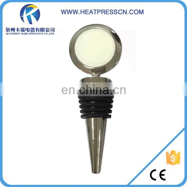 sublimation blank of wine stopper